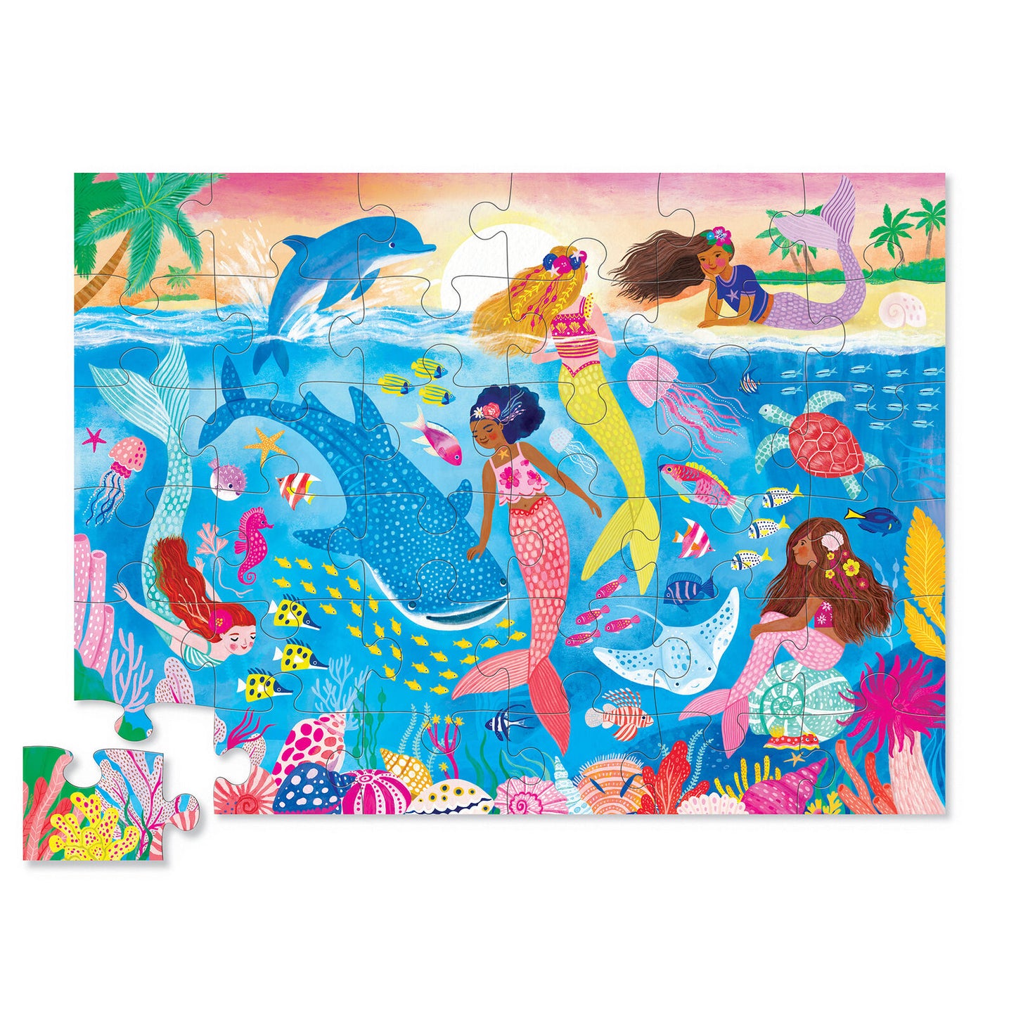 Classic Floor Puzzle 36Pc - Mermaid Dreams