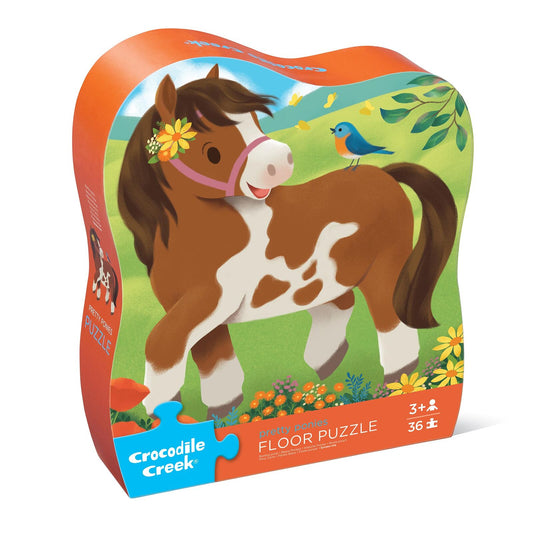 Classic Floor Puzzle 36Pc - Pretty Ponies