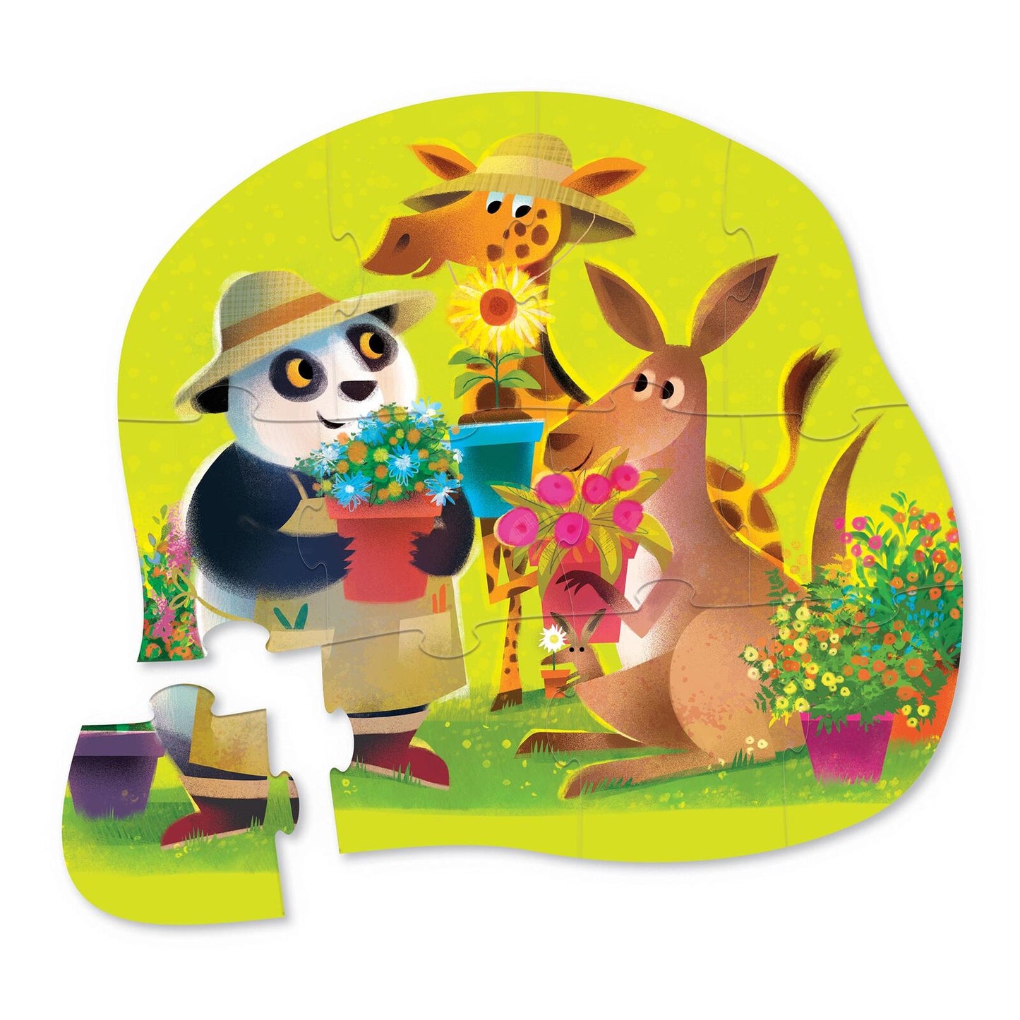 Mini Puzzle 12Pc - Flower Power