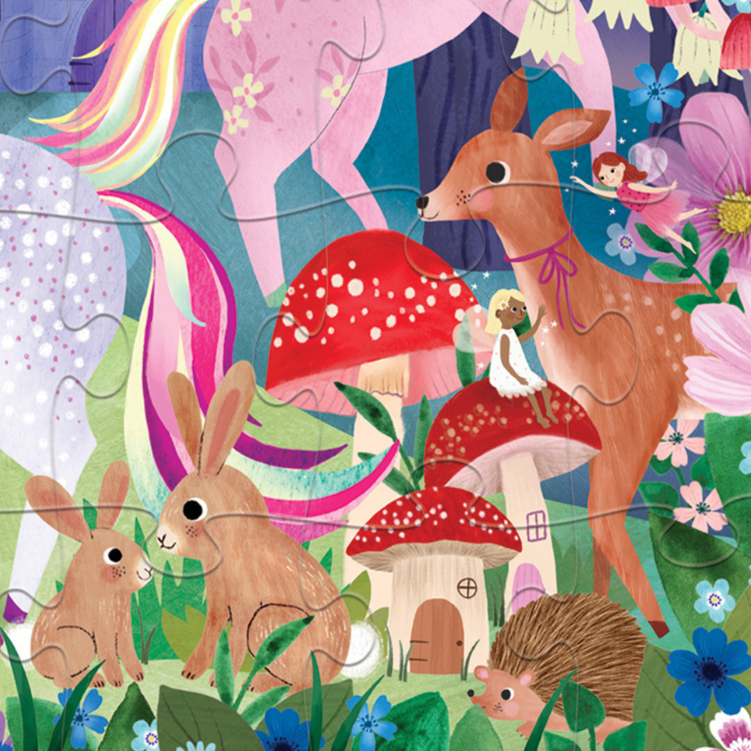 Little Building Puzzle 24pc - Unicorn Castle