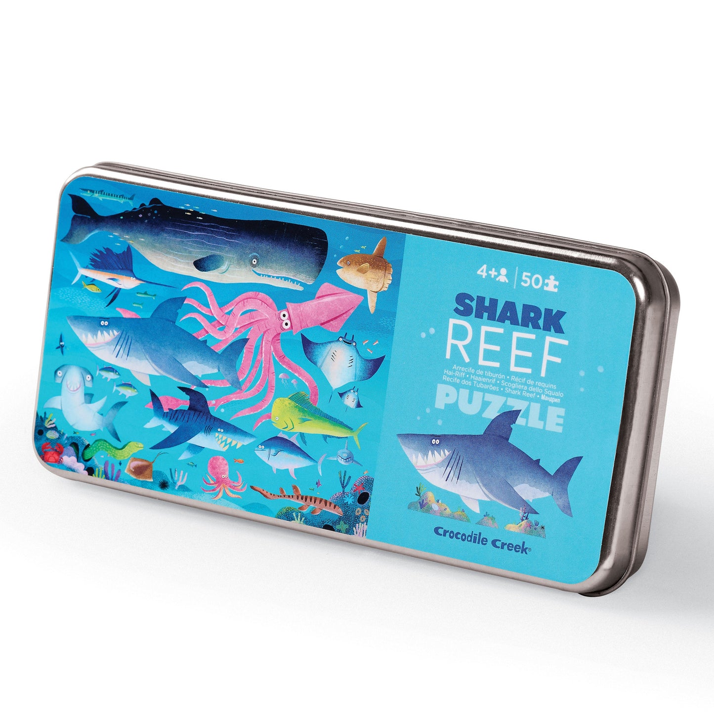 50pce Tin Puzzle - Shark Reef