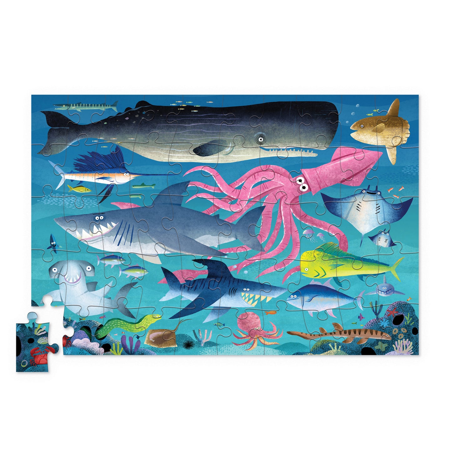 50pce Tin Puzzle - Shark Reef