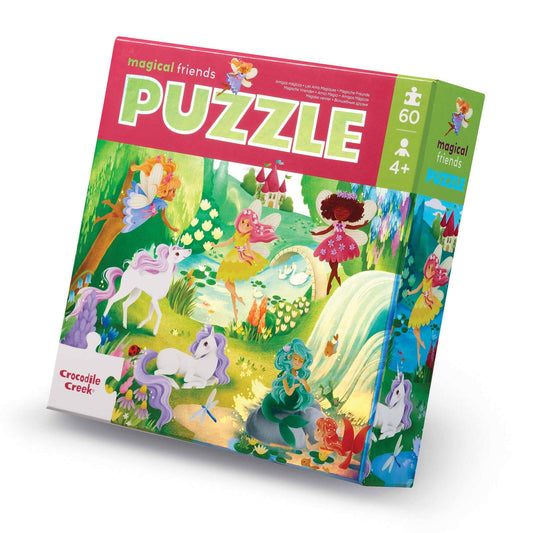 Foil Puzzle 60pce - Magical Friends