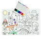 Silicone Reusable Drawing Mat - Dinosaurs