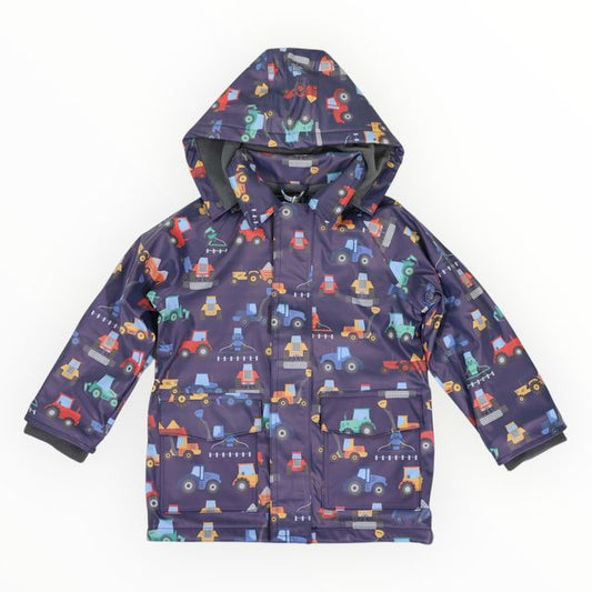 Raincoat Farm Machine - Navy