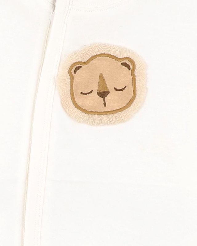 Billie Lion S/S Zipsuit - Cloud
