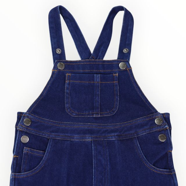 Soft Denim Overall - Dark