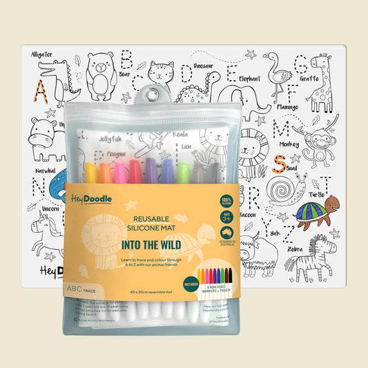 Into The Wild Classic Colouring & Doodle Mat