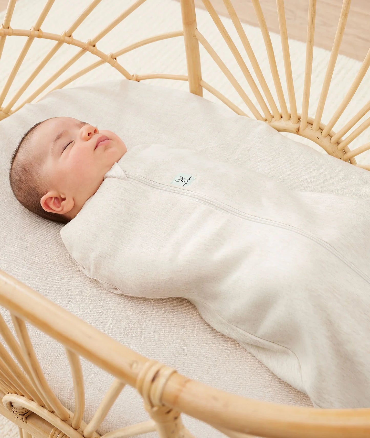 Cocoon Swaddle Bag 2.5TOG - Oatmeal Marle