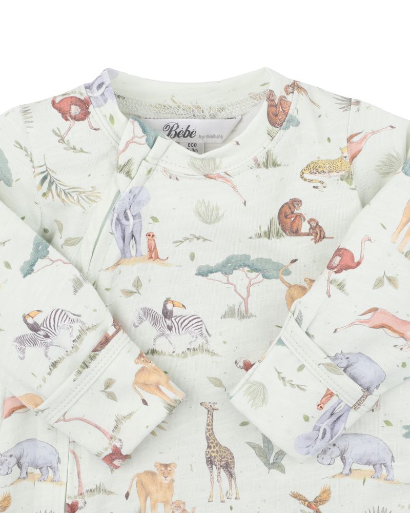 Sway L/S Zipsuit - Sway Print