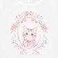 Willa Kitten Tee - Cloud