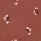 Embroidered Skirt w Shorts - Auburn Brown
