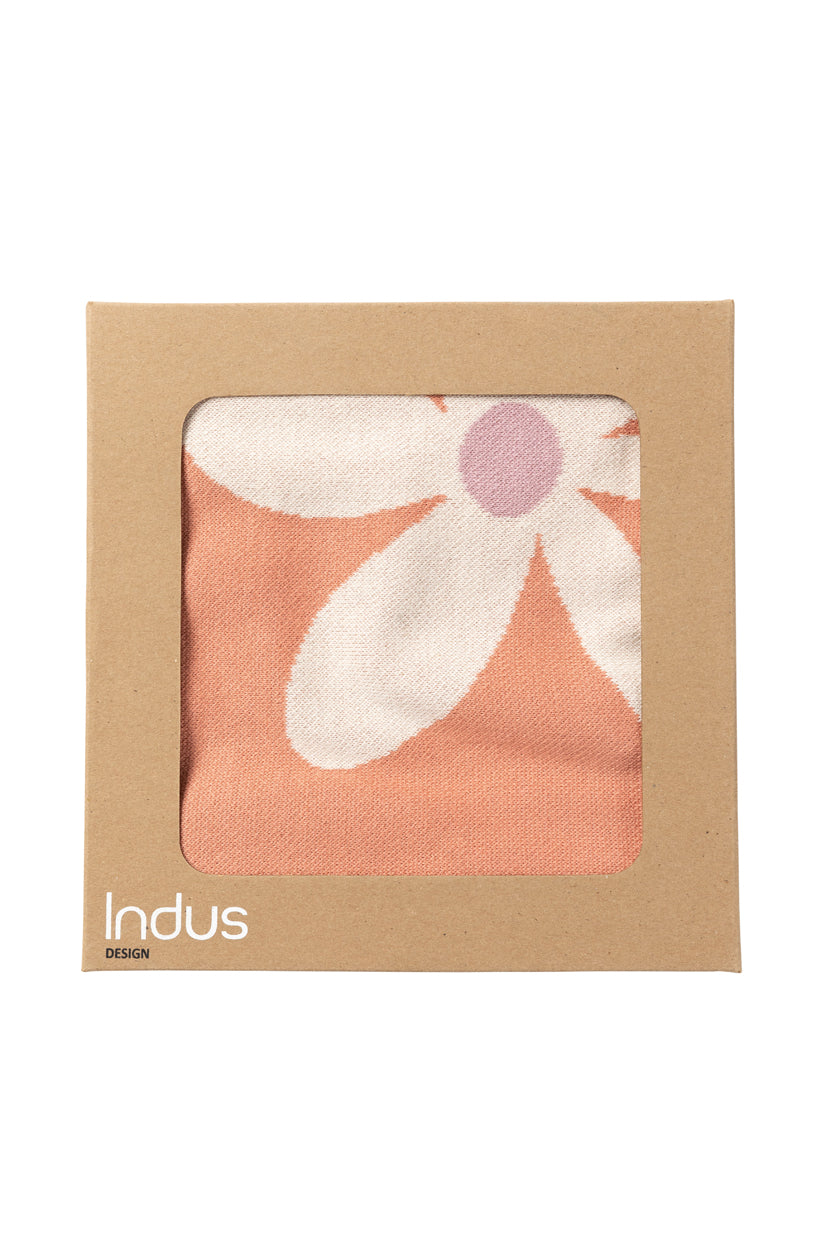 Cotton Baby Blanket - Daisy