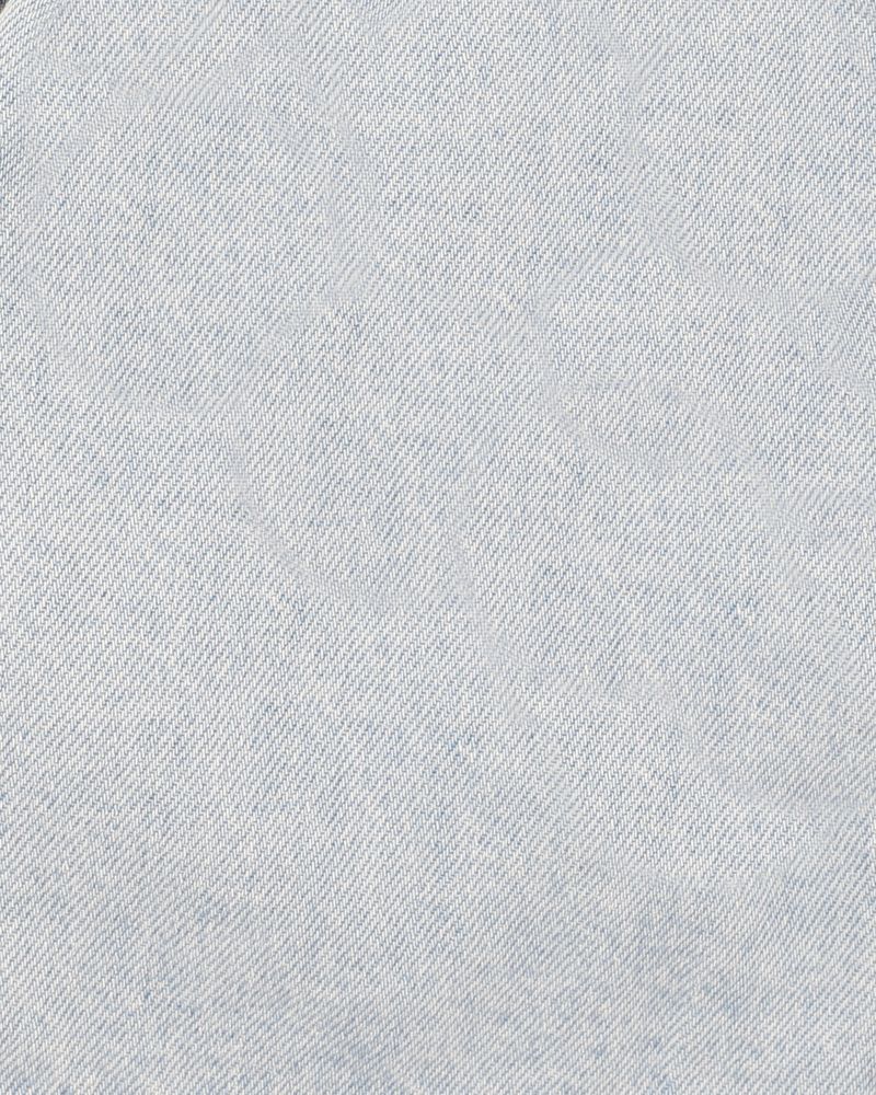 Girls Denim Shorts - Light Indigo