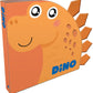 Shaped Felt Book - Dinosaur