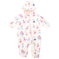 Dancing Unicorns Rain Suit - Cream