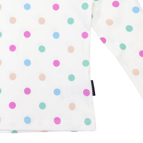 Polkadot Tee - Cream