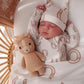 Swaddle & Beanie Set - Western Horse Shoe