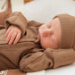 Essential Zip Romper - Chocolate