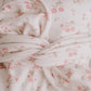 Jersey Swaddle - Paisley Peony