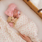 Gauze Lace Blanket - Paisley Peony
