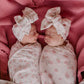 Jersey Swaddle - Paisley Peony