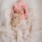 Gauze Lace Blanket - Pink Bows
