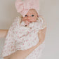 Gauze Lace Blanket - Paisley Peony
