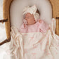 Jersey Swaddle - Pink Bows