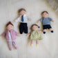 Tiny Doll Family of 4