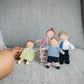 Tiny Doll Family of 4