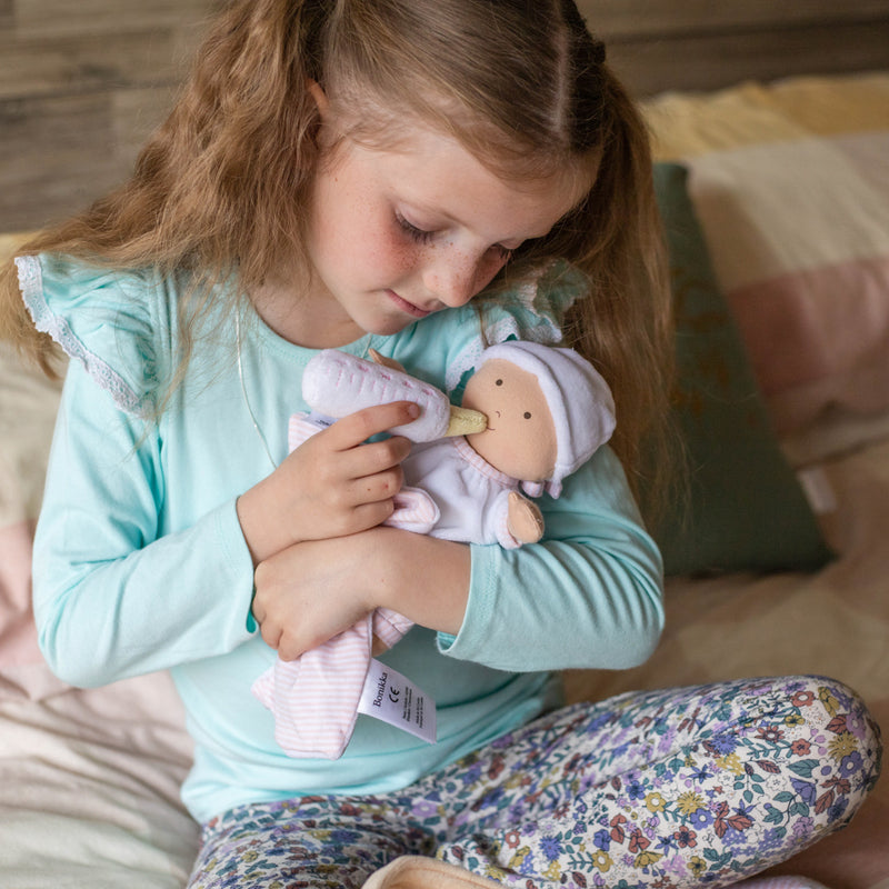 Grace Baby Doll in Carry Cot With Accessories