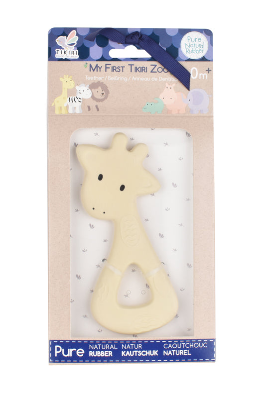 Tikiri Flat Teether - Giraffe