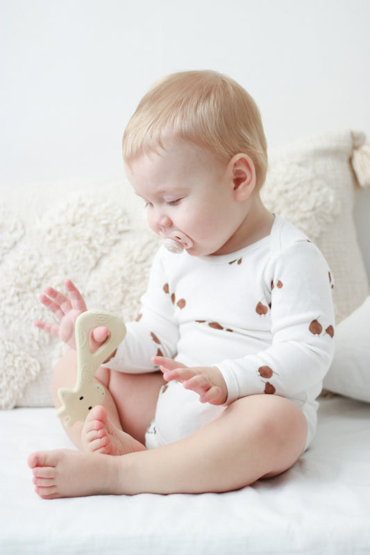 Tikiri Flat Teether - Giraffe