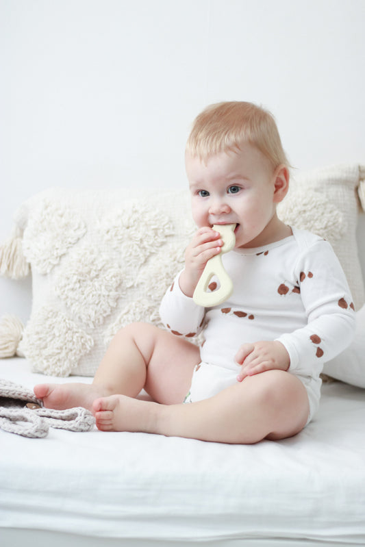 Tikiri Flat Teether - Giraffe