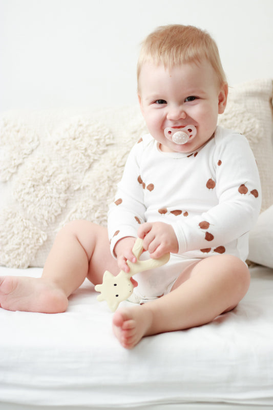 Tikiri Flat Teether - Giraffe