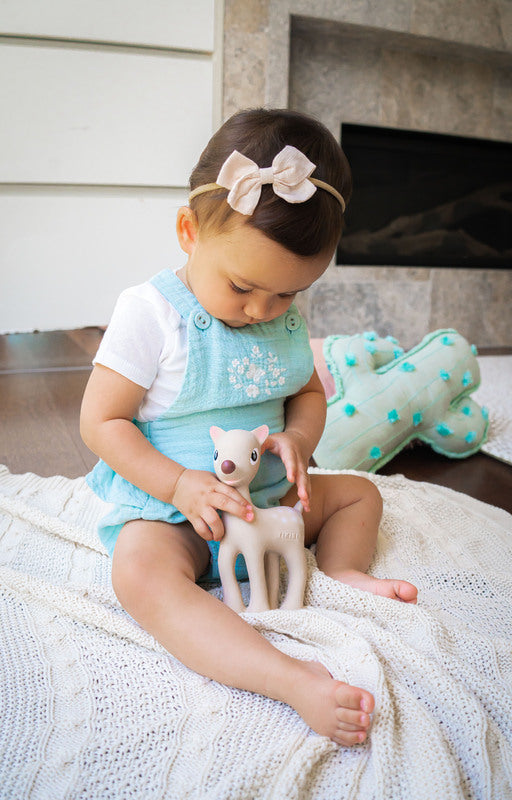 Tikiri Ralphie Deer Rubber Teether Rattle & Bath Toy