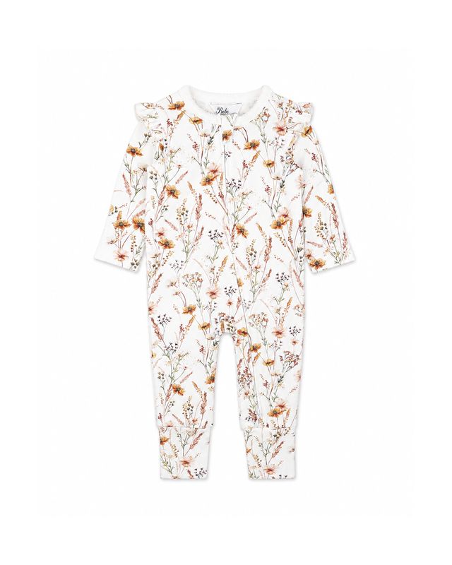 Taylor Floral L/S Zipsuit