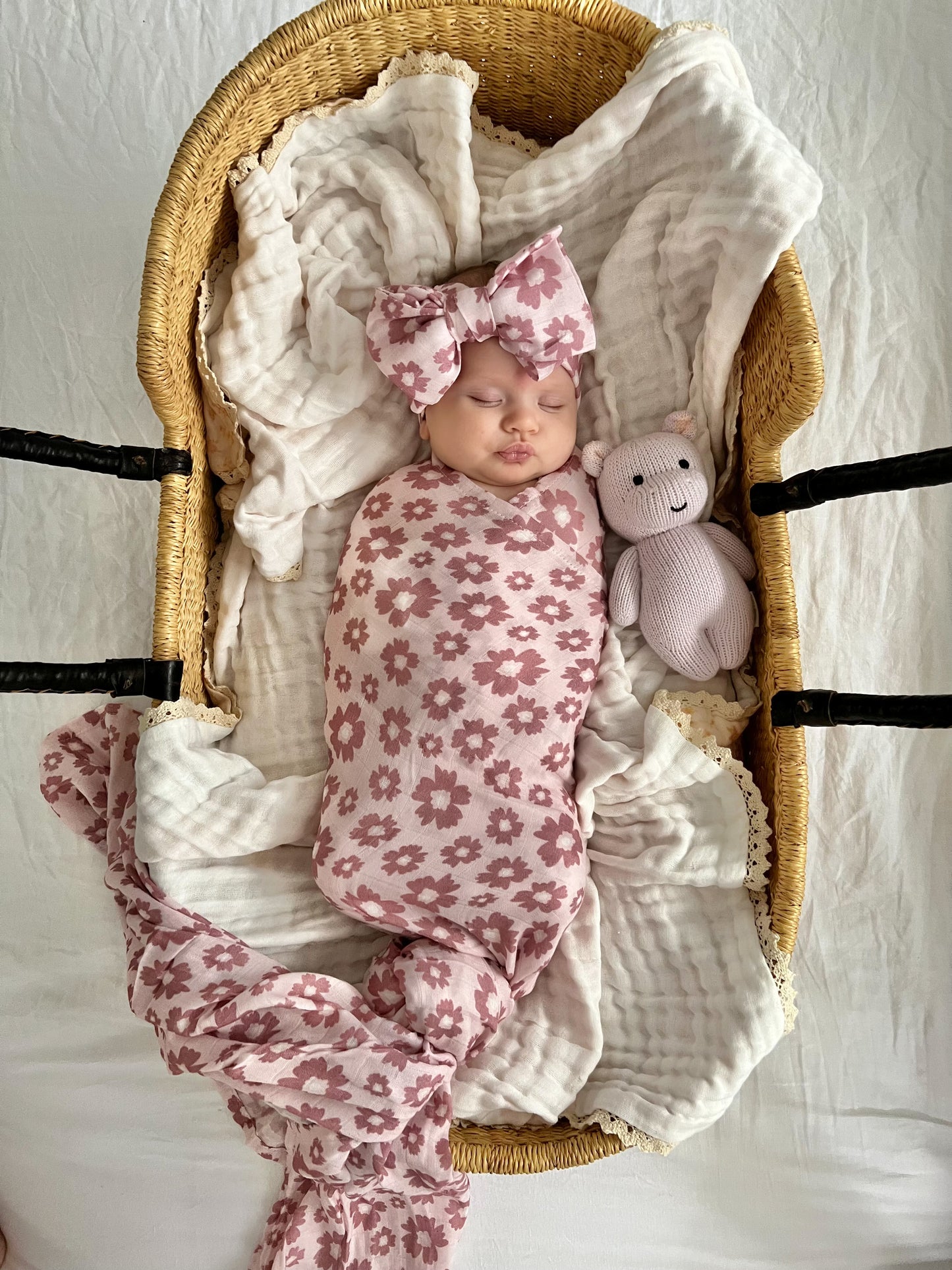 Muslin Swaddle - Daisy