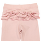 Frill Legging - Dusky Pink