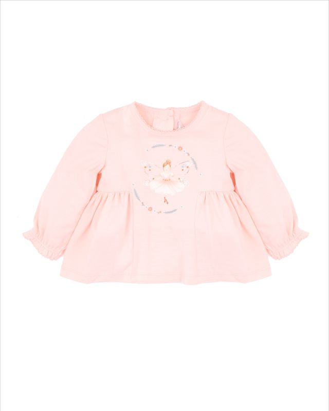 Ballerina L/S Tee - Petal Pink