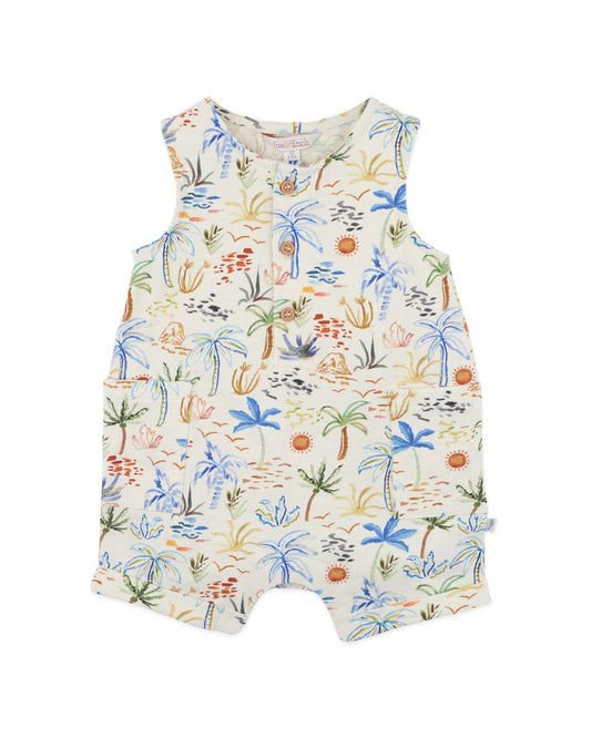 Havanna Button Up Romper - Havanna Print
