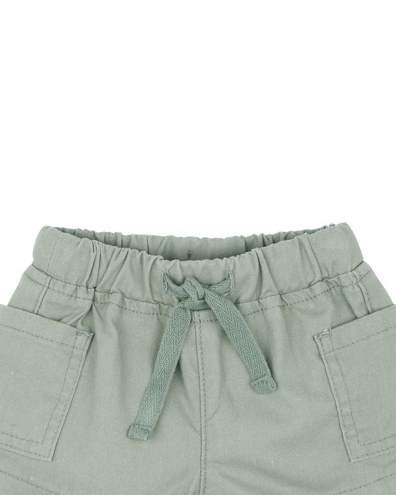Ellis Boys Green Shorts