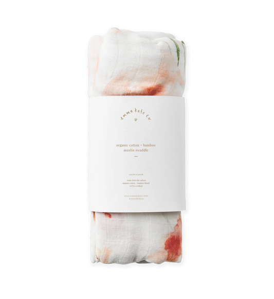 Baby Swaddle - Peony