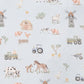 Ecocosy S/S Zipsuit - Farm Print
