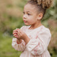 Embroidered Dress - Pink Blush