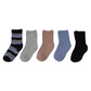 Socks 5 Pk - Navy Stripe