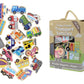Magnetic Fridge Friends 20Pc  - Transport Vehicles