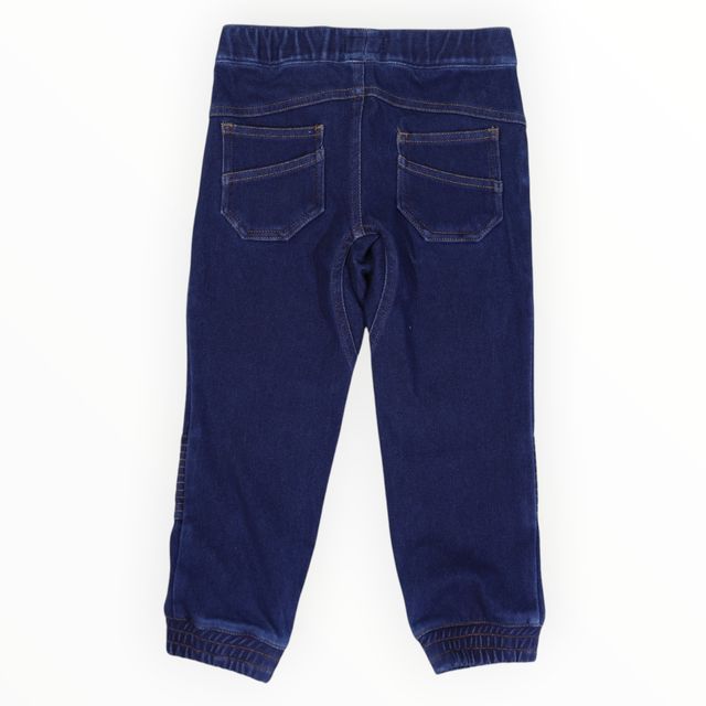 Soft Denim Pants - Dark