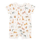 Billie S/S Zipsuit - Billie Print